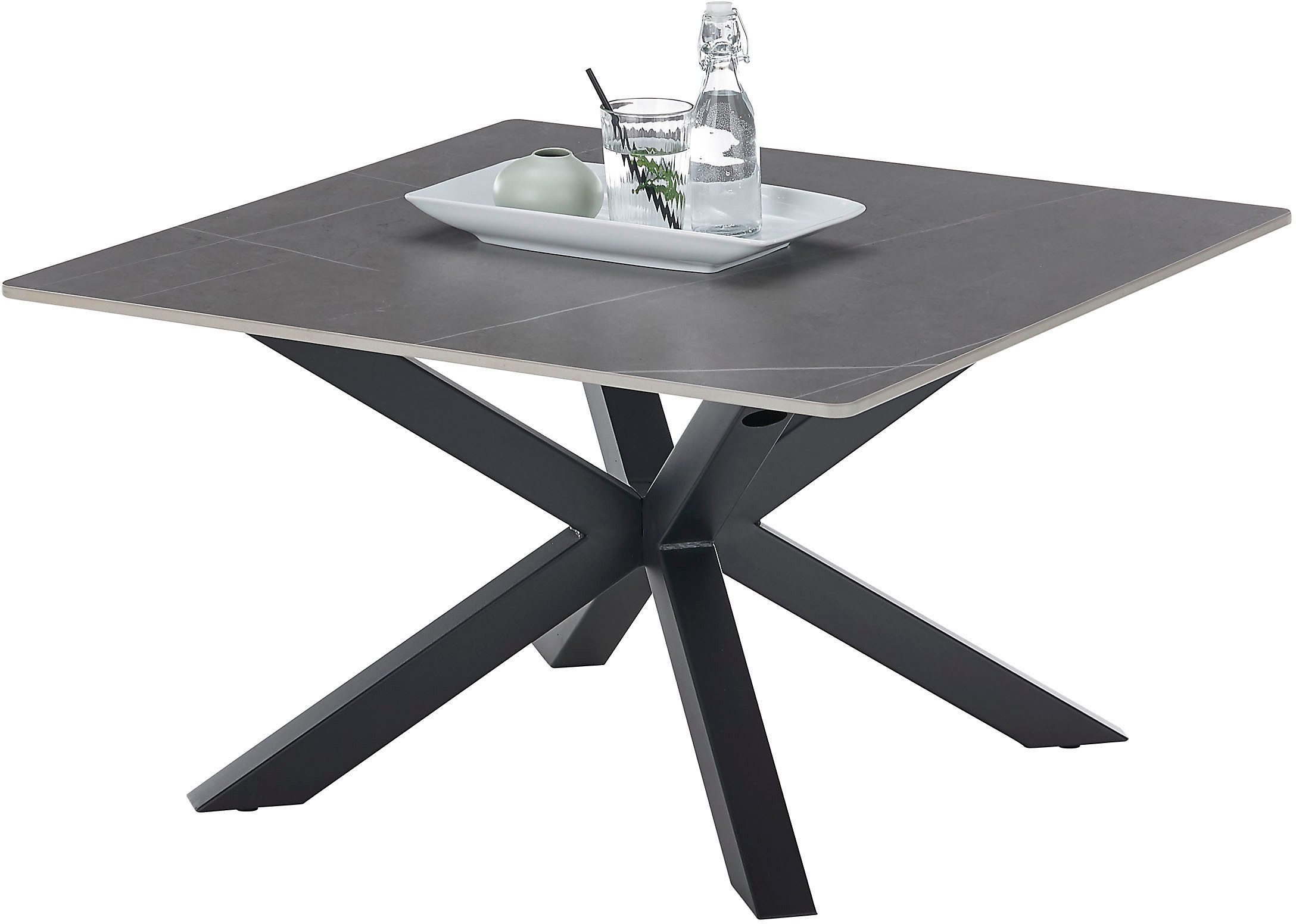 Stolkom Sp.z.o.o. Couchtisch Janin, Grau Keramik, günstig online kaufen