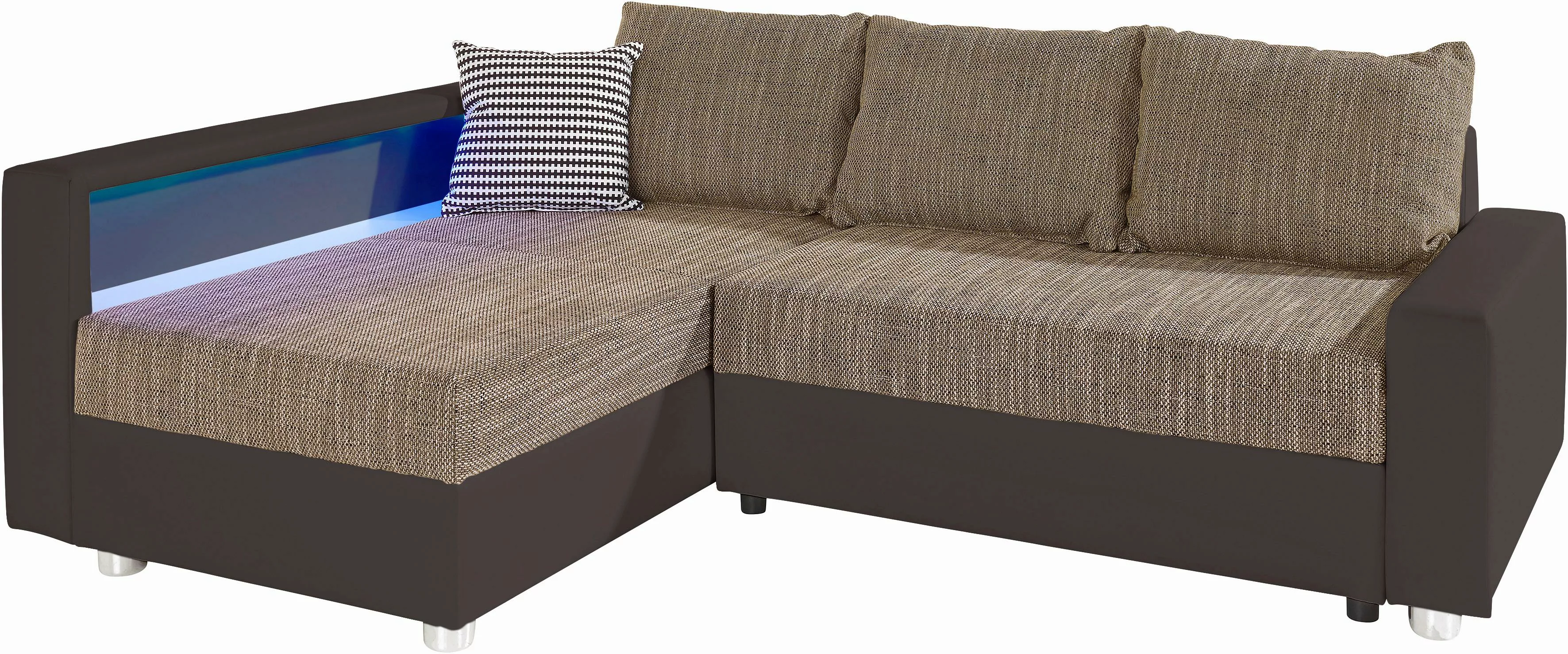 COLLECTION AB Ecksofa "Relax L-Form", inklusive Bettfunktion, Federkern, wa günstig online kaufen