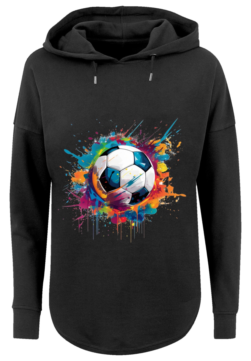 F4NT4STIC Kapuzenpullover "Bunte Fußball Grafik", Premium Qualität günstig online kaufen