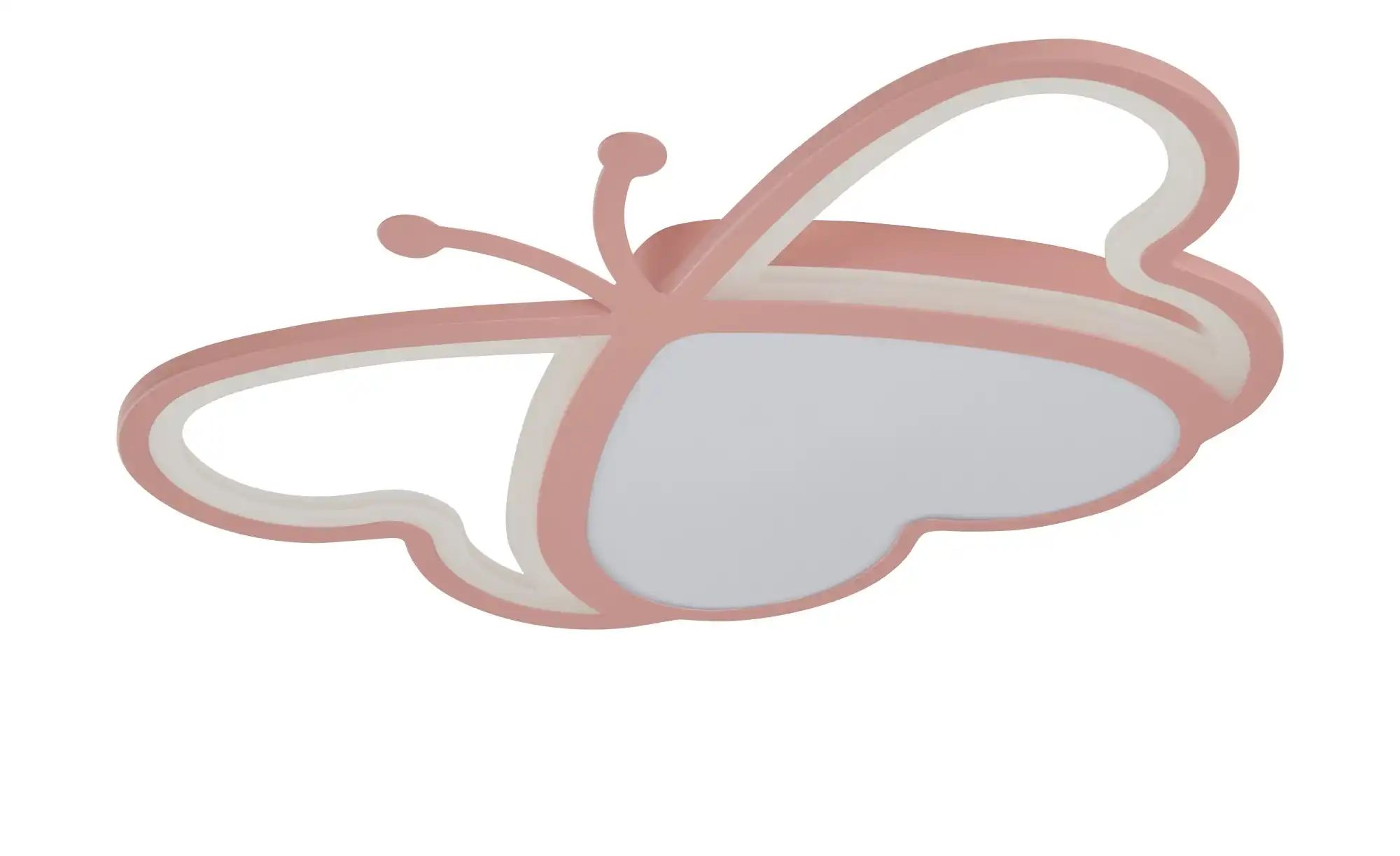 KHG Deckenleuchte   ¦ rosa/pink ¦ Maße (cm): B: 60 H: 6 T: 40.0 Lampen & Le günstig online kaufen