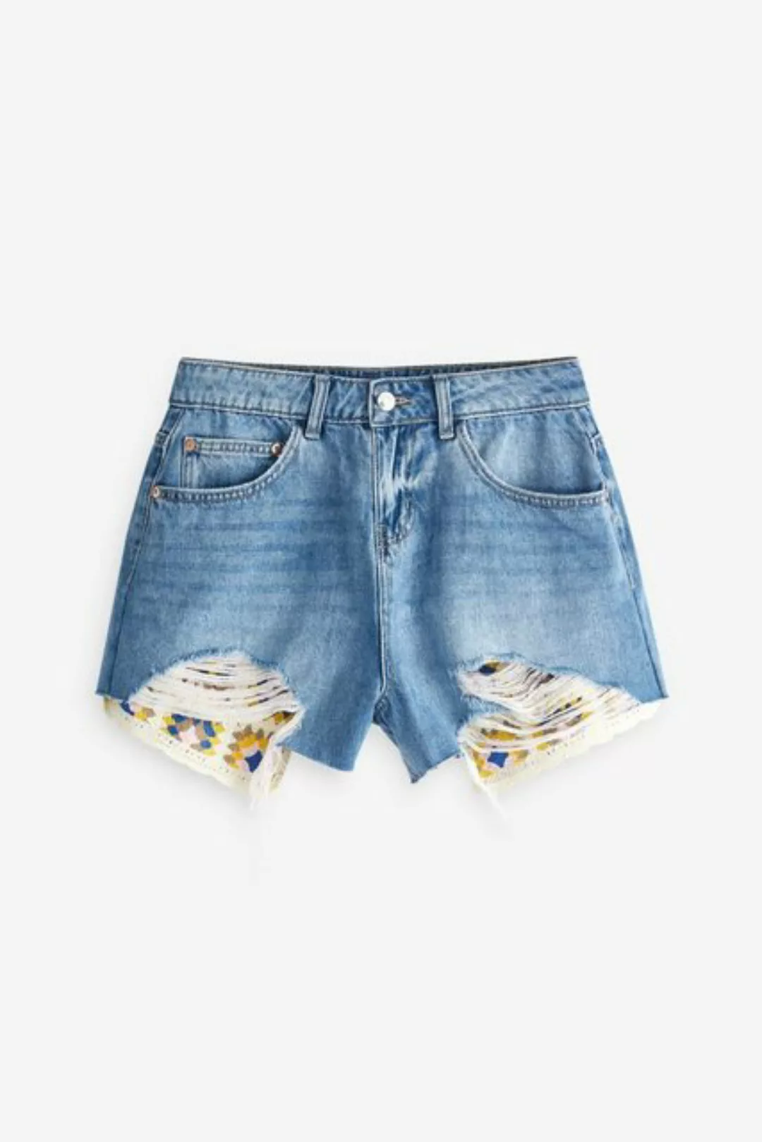 Next Jeansshorts Jeansshorts Häkel-Tasche (1-tlg) günstig online kaufen