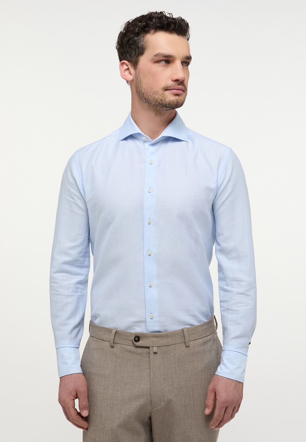 Eterna Langarmhemd "SLIM FIT", EASY IRON (bügelleicht) günstig online kaufen
