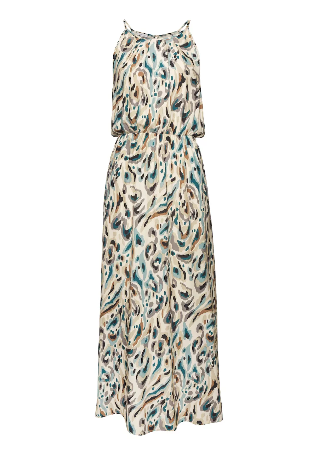 LASCANA Maxikleid aus gewebter Viskose, leichtes Sommerkleid mit Alloverdru günstig online kaufen