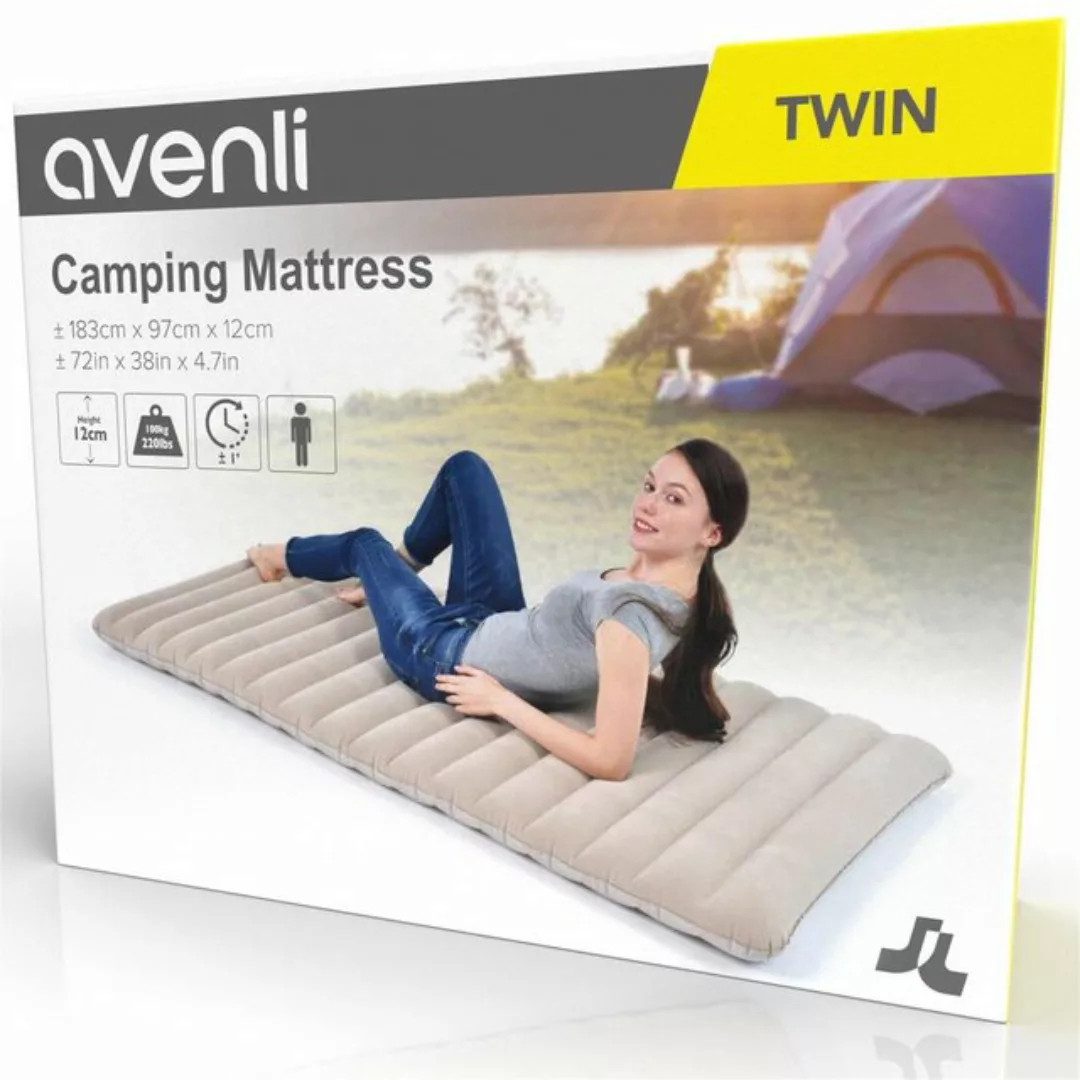 Avenli Luftbett Campingbett aufblasbar, (Luftmatratze für 1 Person), befloc günstig online kaufen