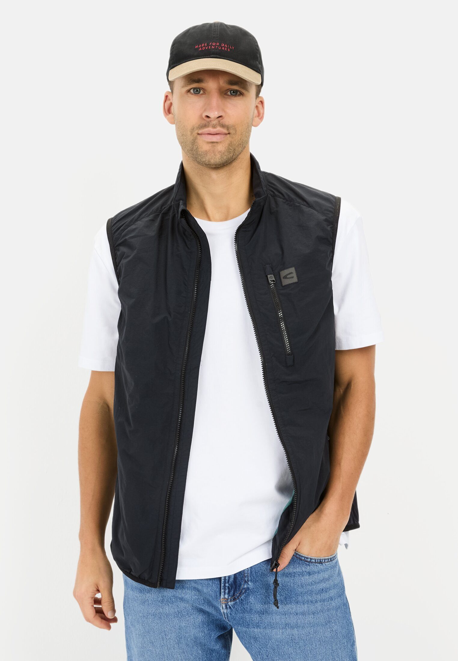 camel active Funktionsweste mit Stehkragen Weste_Outdoor-Weste günstig online kaufen