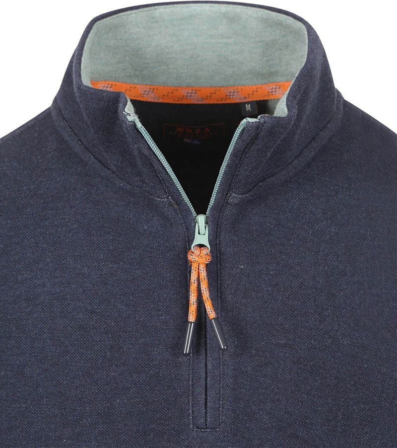 NZA Half Zip Pullover Samuel Navy - Größe M günstig online kaufen