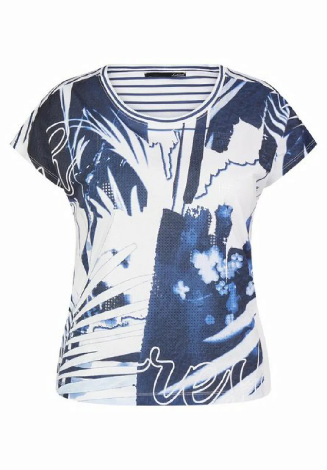 LeComte T-Shirt T-Shirt, Indigo Blau günstig online kaufen