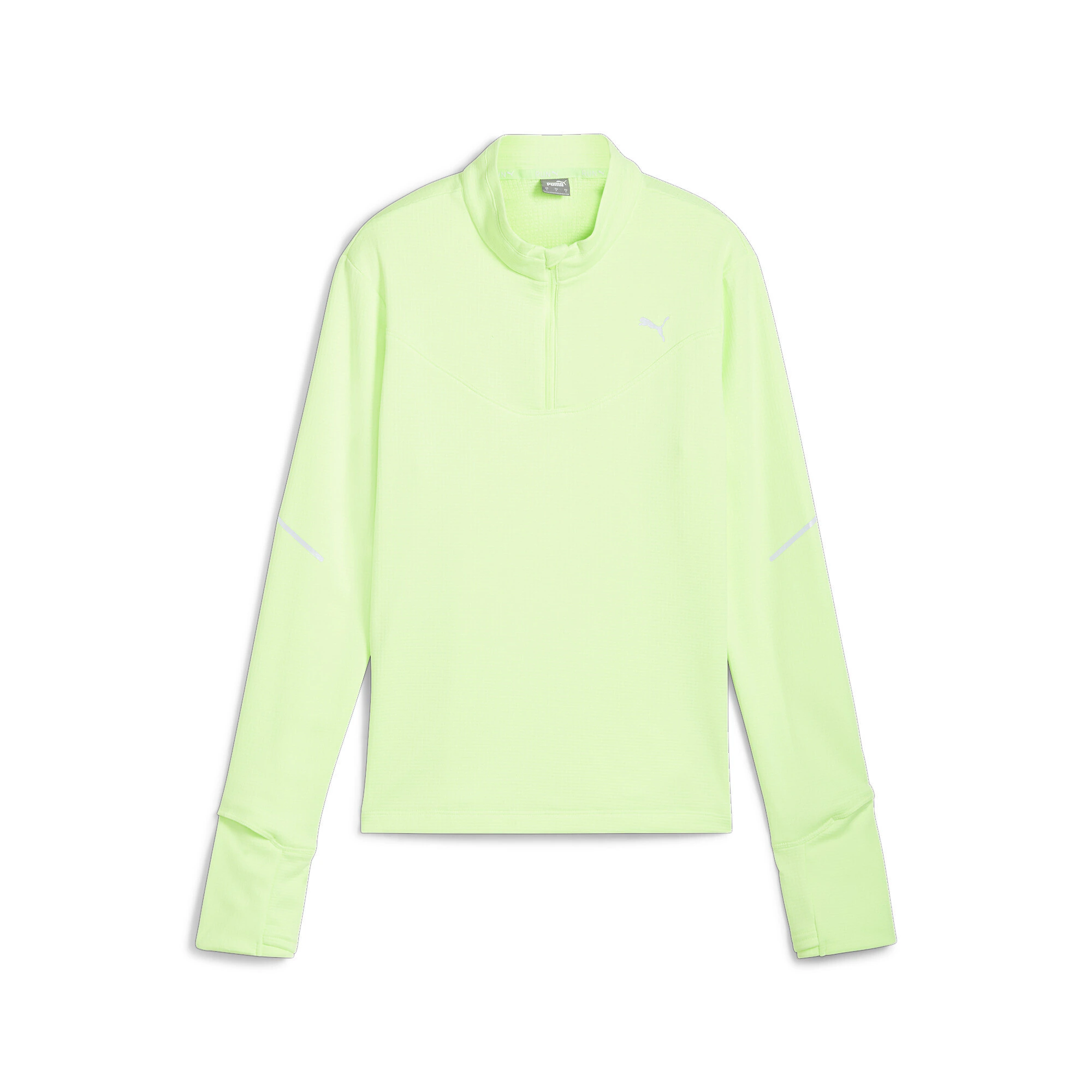 PUMA Laufshirt "PUMA RUN Grid Fleece-Top mit halbem Reißverschluss Damen" günstig online kaufen