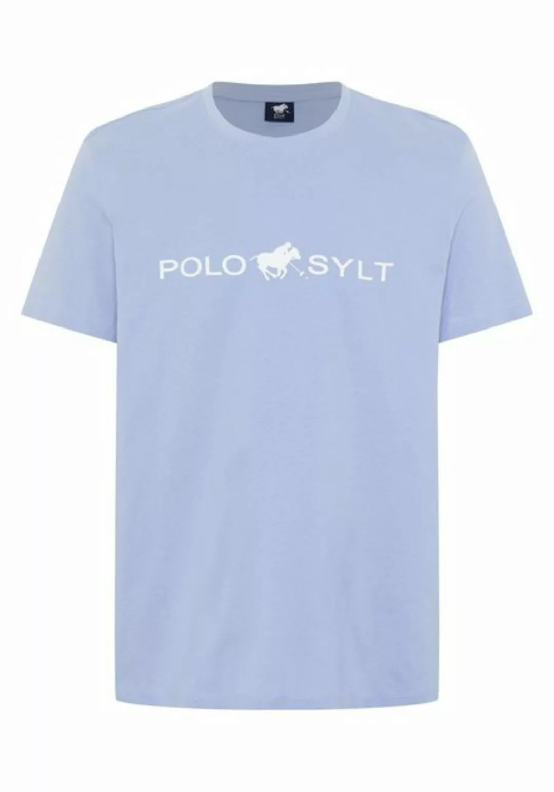 Polo Sylt Print-Shirt mit auffälligem Logo-Print günstig online kaufen