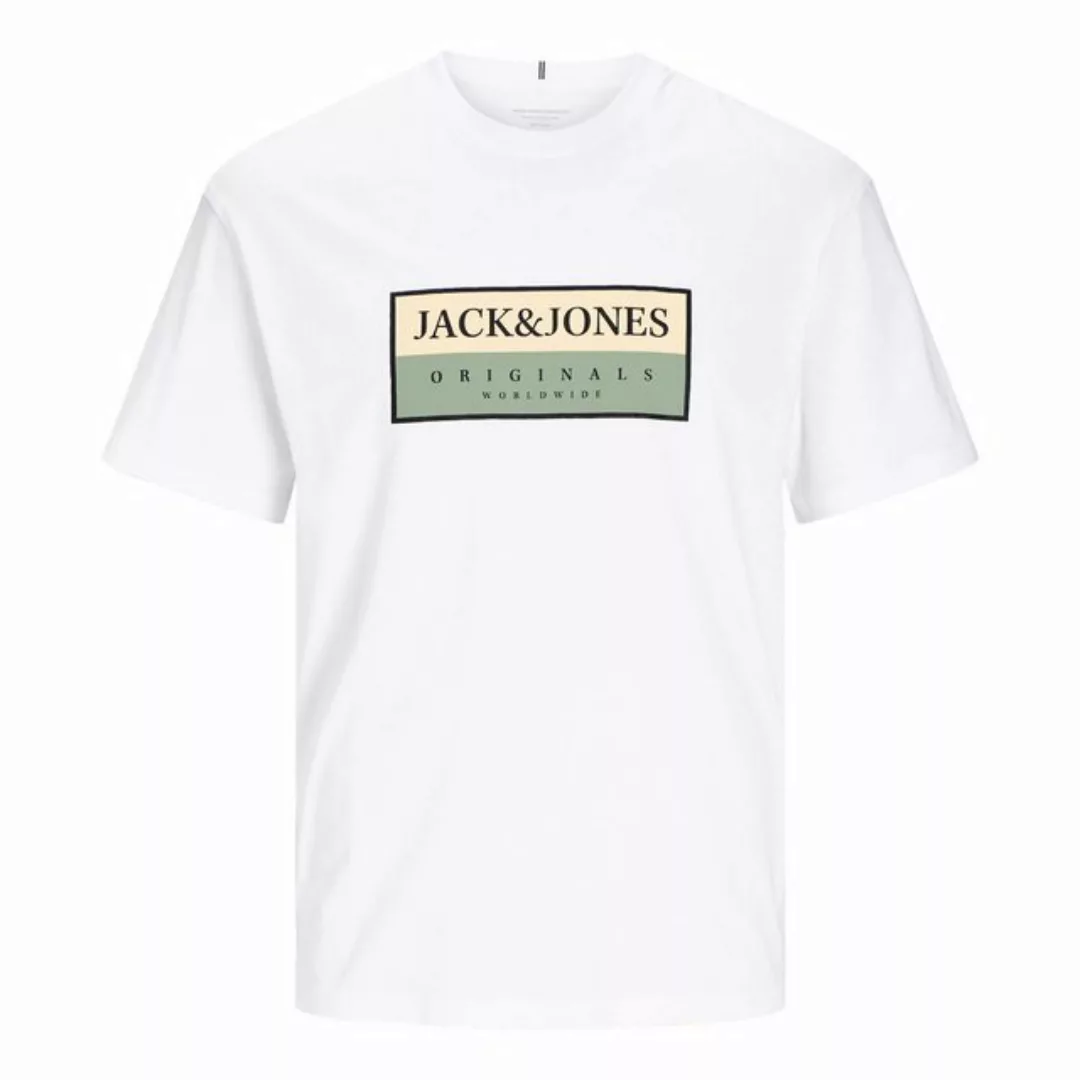 Jack & Jones Herren Rundhals T-Shirt JORFREDERIKSBERG - Relaxed Fit günstig online kaufen