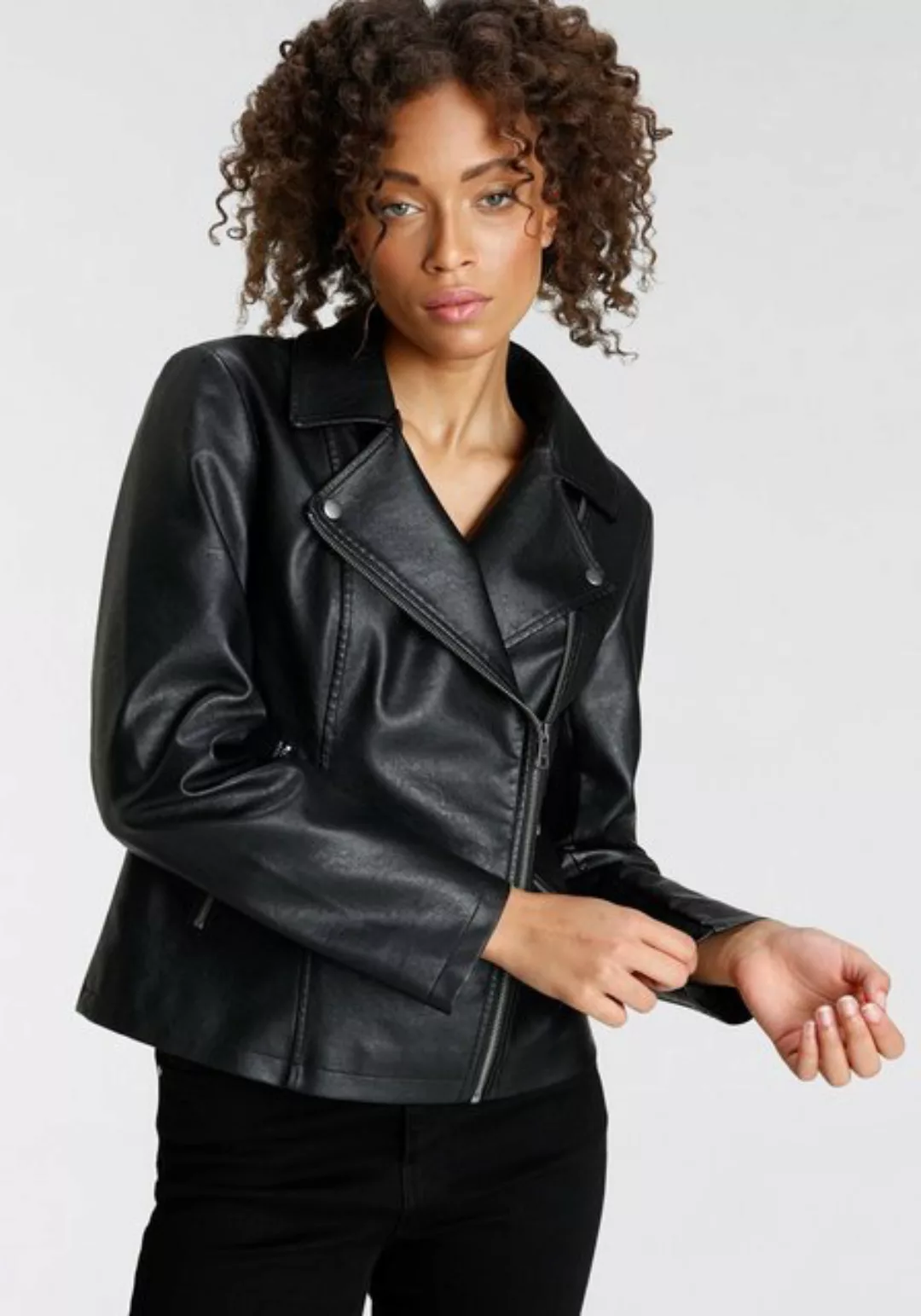 ONLY Lederimitatjacke ONLMELANA FAUX LEATHER BIKER CC OTW günstig online kaufen