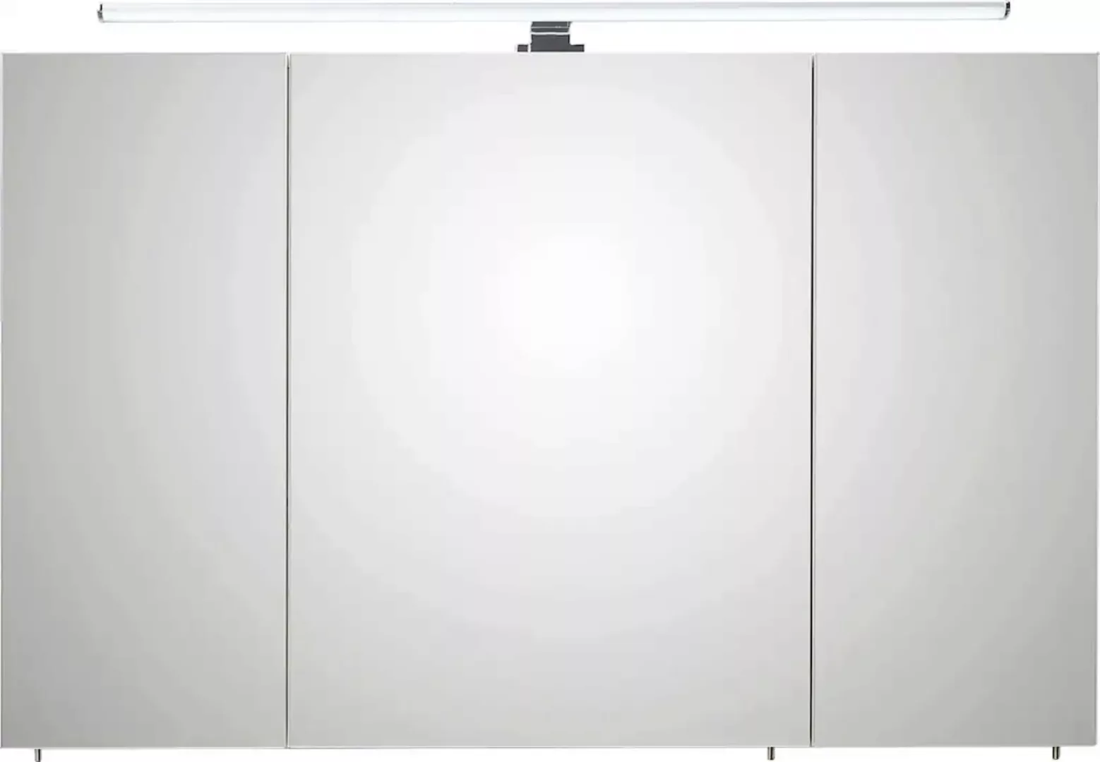 Saphir Spiegelschrank "Quickset 360 Badschrank, 3 Spiegeltüren, 6 Einlegebö günstig online kaufen