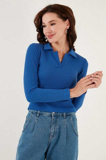 LELA Shirtbluse Slim Fit (1-tlg) günstig online kaufen