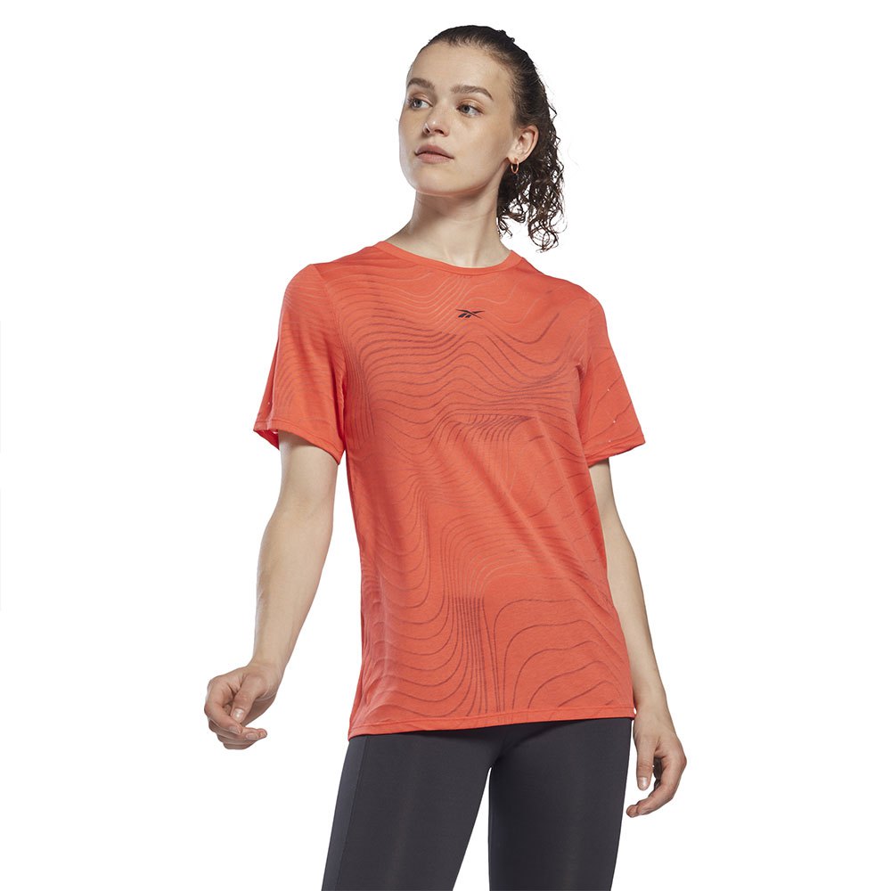 Reebok Burnout Kurzärmeliges T-shirt XS Dynamic Red günstig online kaufen
