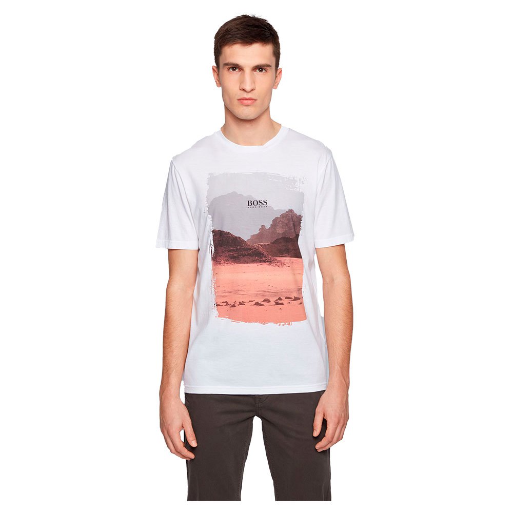 Boss Summery Kurzarm T-shirt S Natural günstig online kaufen