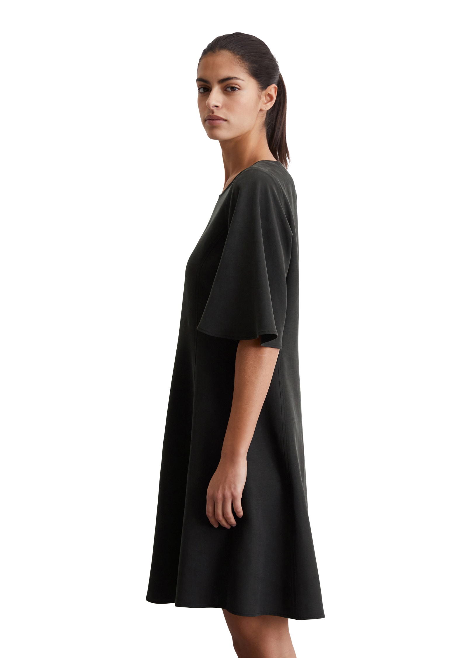 Marc OPolo Midikleid "aus TENCEL™ Lyocell-Leinen-Mix" günstig online kaufen
