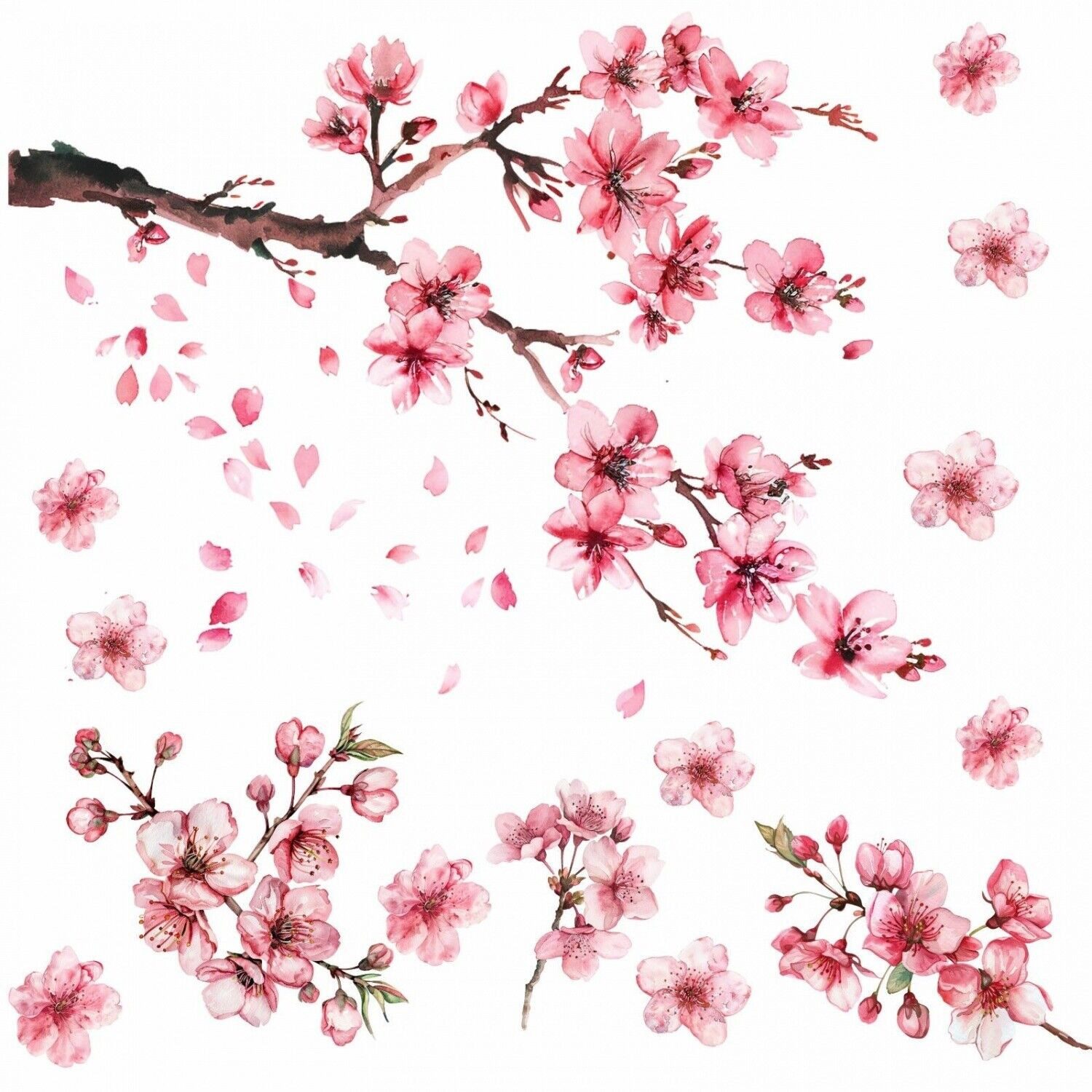 nikima Wandtattoo 268 Wandtattoo Kirschblüten Ast günstig online kaufen