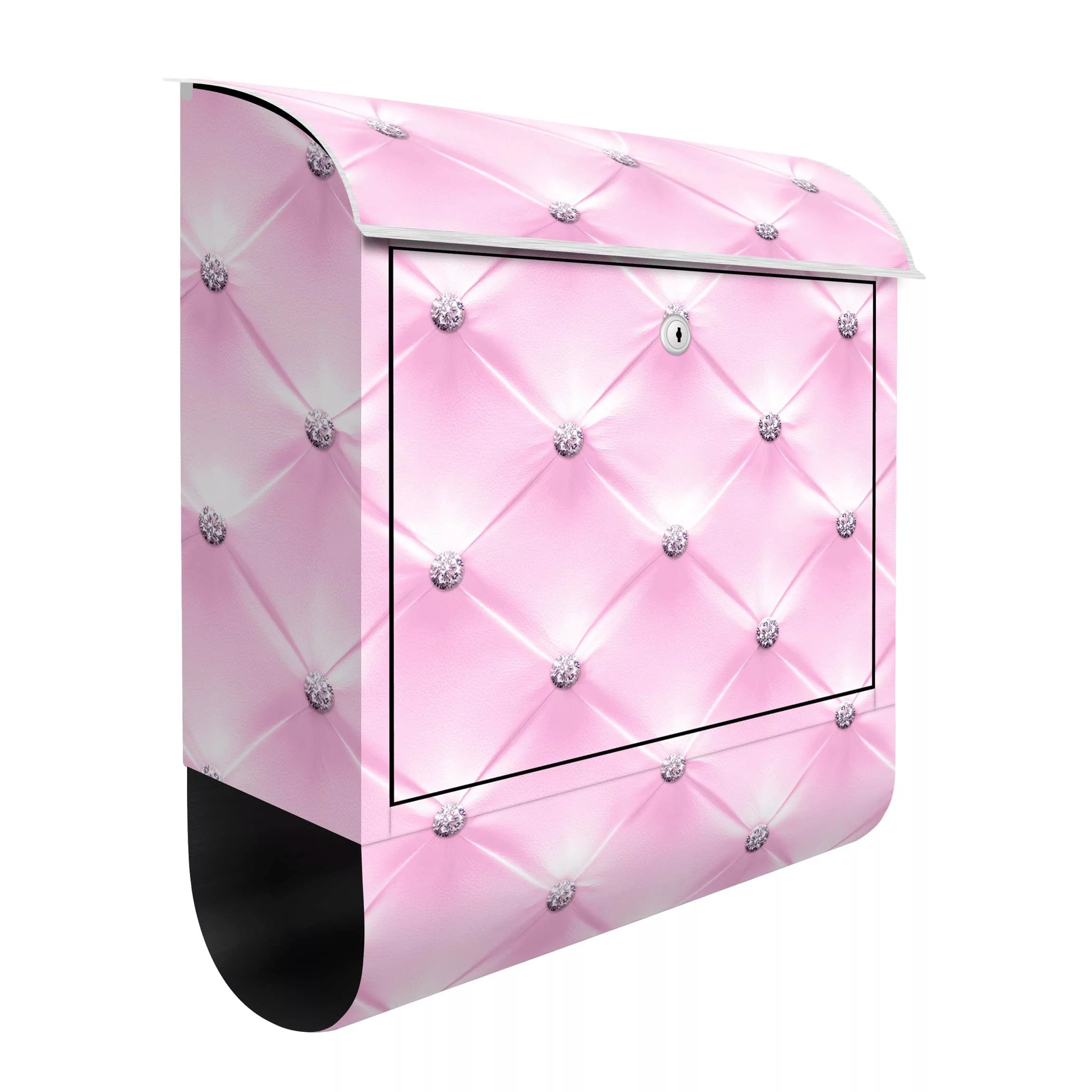 Briefkasten Muster & Textur Diamant Rosa Luxus günstig online kaufen