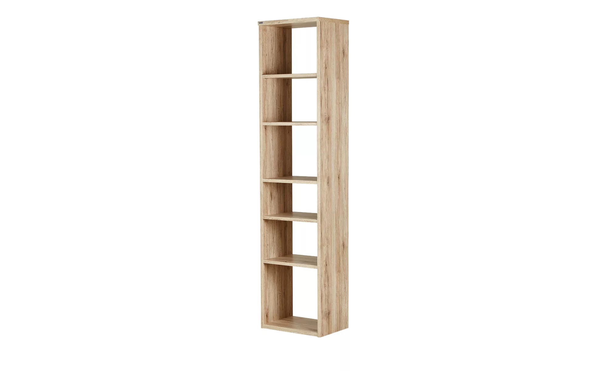 Standregal - holzfarben - 50,5 cm - 211 cm - 35,5 cm - Regale > Bücherregal günstig online kaufen