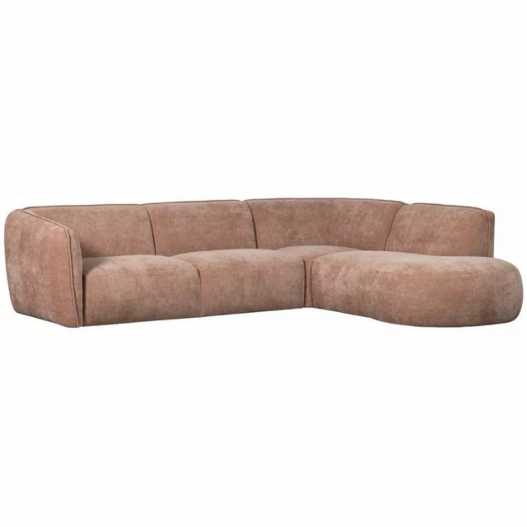 WOOOD Ecksofa Ecksofa Rose rechts - Chenille Blush, Freistellbar günstig online kaufen