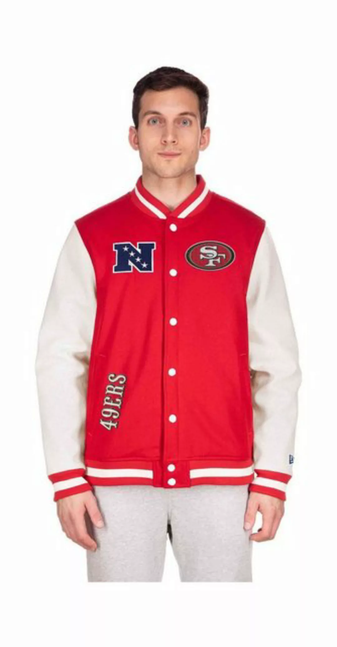 New Era Collegejacke NFL San Francisco 49ers 2023 Sideline günstig online kaufen