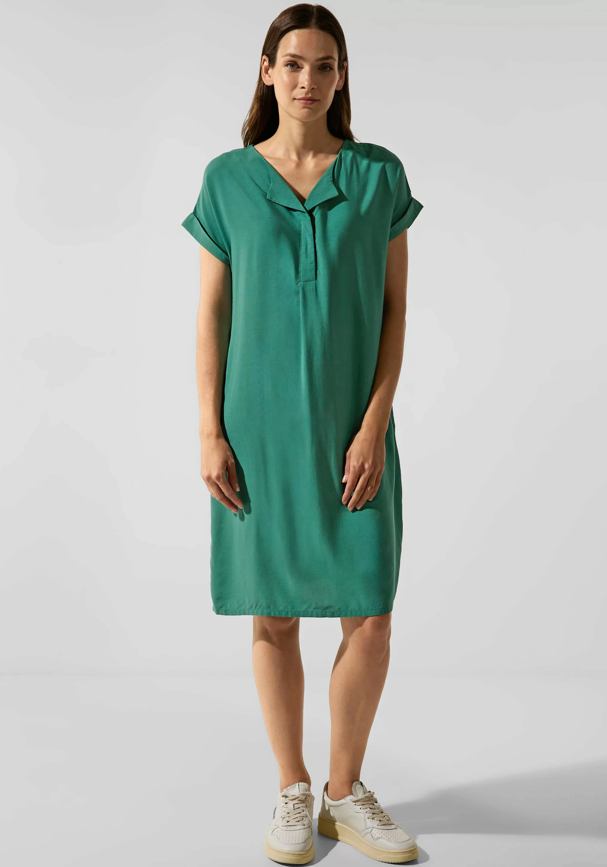 STREET ONE A-Linien-Kleid, mit seitlichen Taschen günstig online kaufen