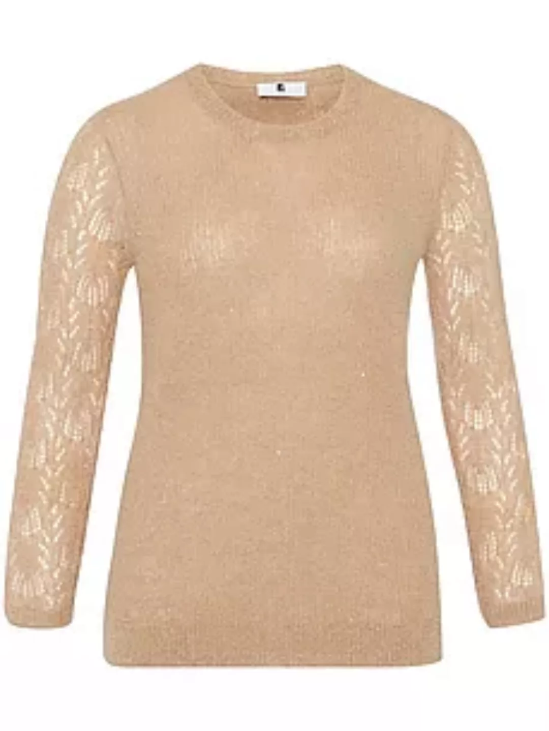 Rundhals-Pullover Emilia Lay beige günstig online kaufen