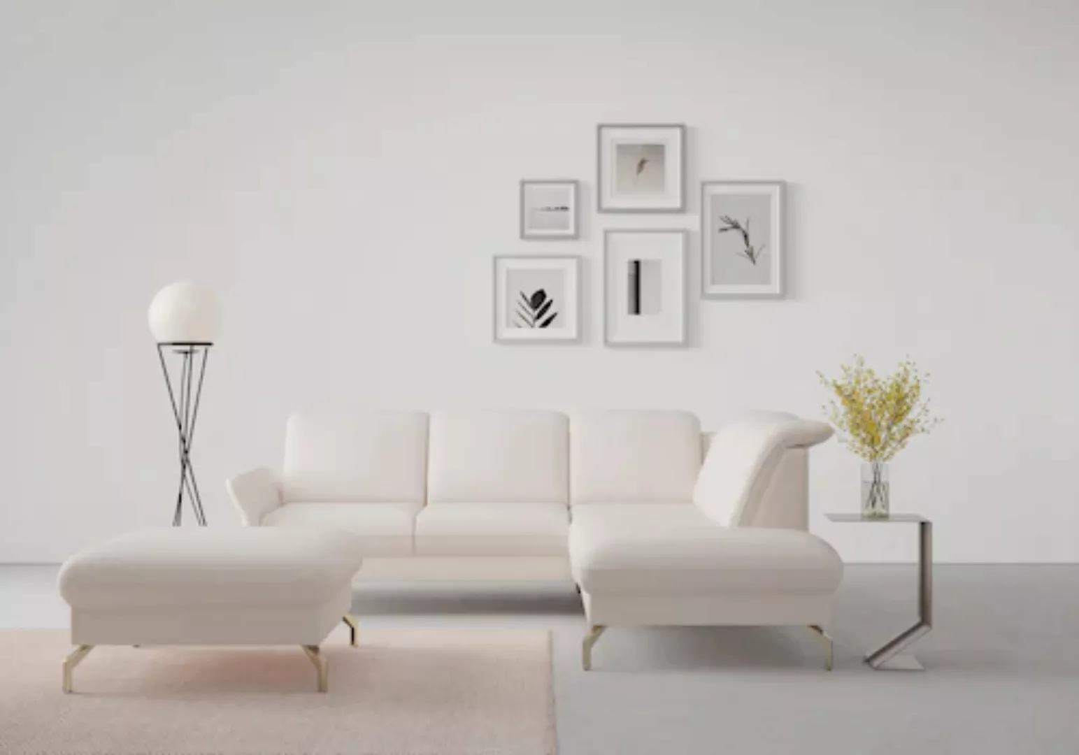 sit&more Ecksofa »Fashion L-Form«, wahlweise mit Kopfteilverstellung, Vorzi günstig online kaufen