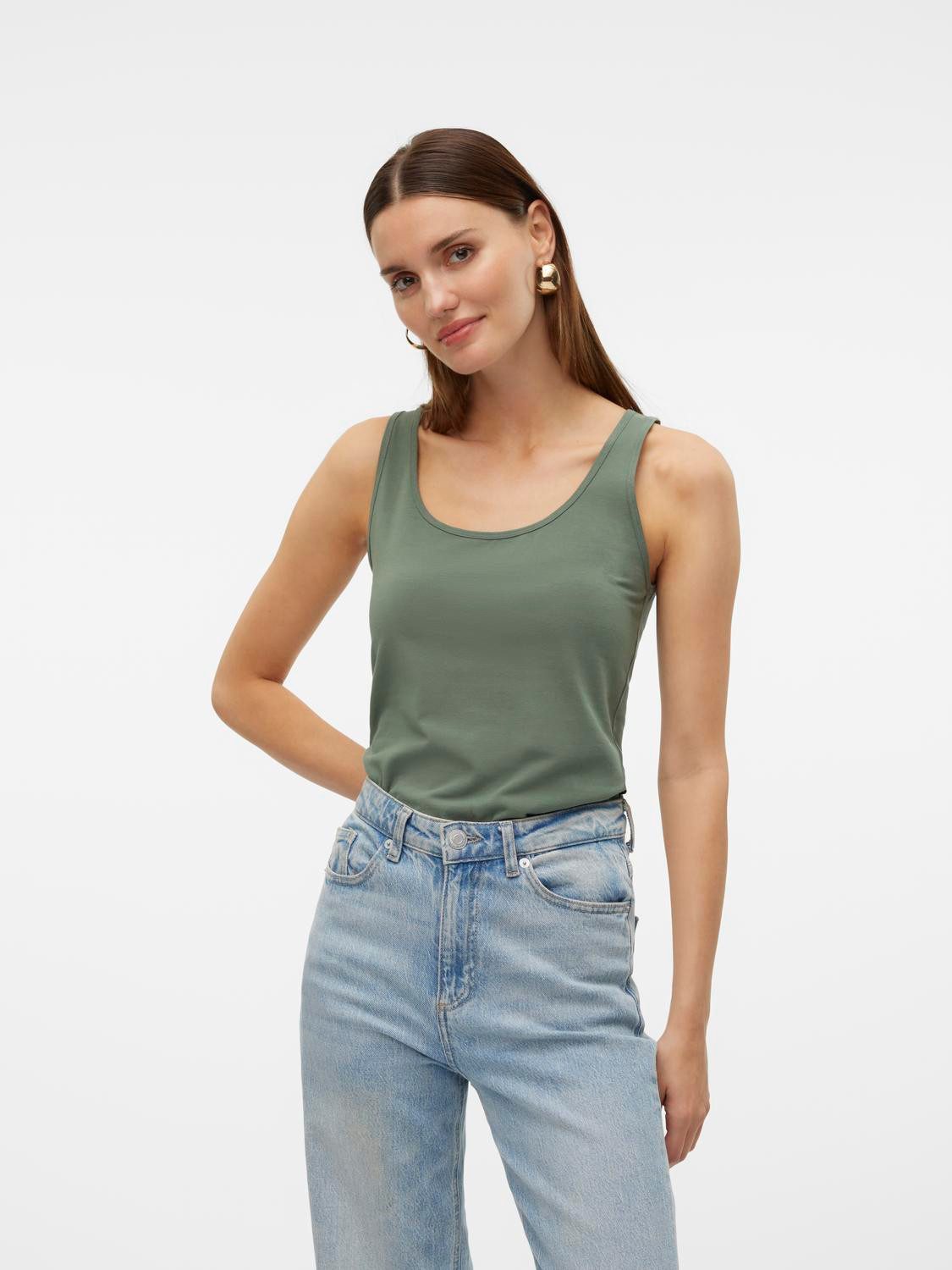 Vero Moda Tanktop VMLULU LONG TANK günstig online kaufen