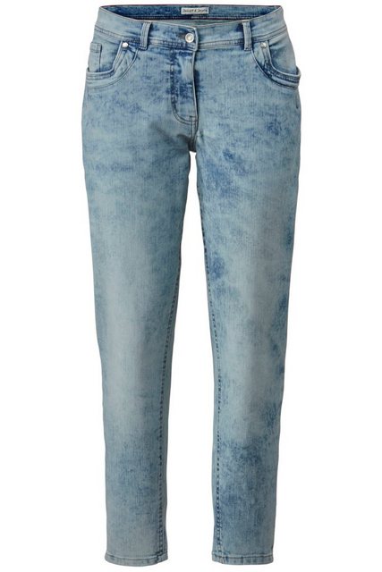 Janet & Joyce Regular-fit-Jeans Jeans Slim Fit Vintage Look 5-Pocket günstig online kaufen