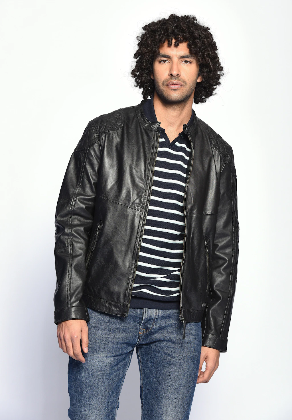 MUSTANG Lederjacke "Max" günstig online kaufen