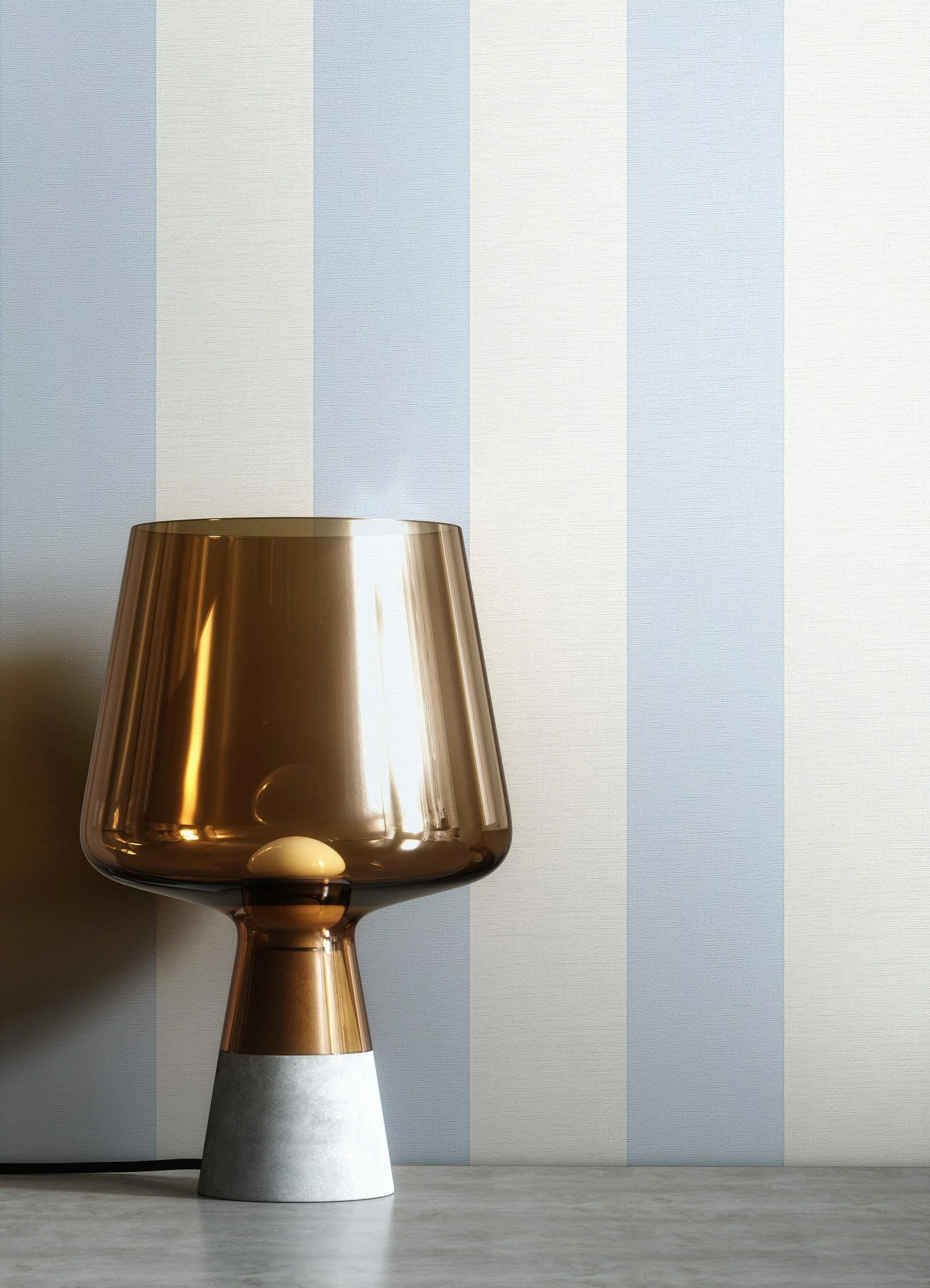 Newroom Vliestapete, Blau Tapete Modern Streifen günstig online kaufen