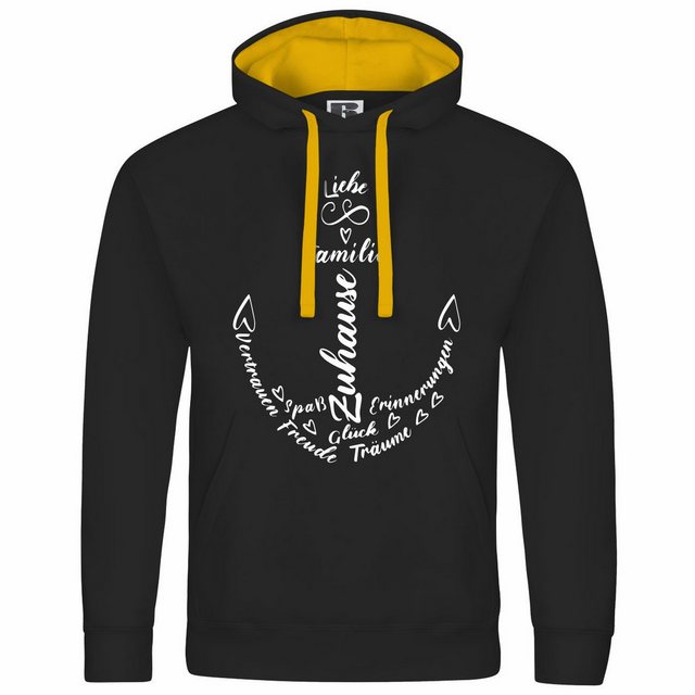 deinshirt Kapuzenpullover Herren Kapuzenpullover Liebe Familie Anker Mit Pr günstig online kaufen