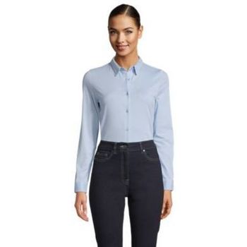 Sols  Blusen BALTHAZAR WOMEN-CAMISA MUJER DE PUNTO LISO MERCERIZADO günstig online kaufen