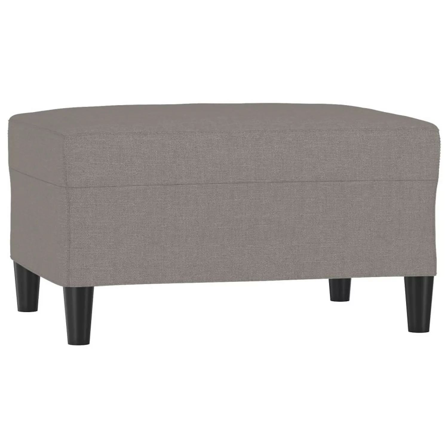 vidaXL Fußhocker Taupe 70x55x41 cm Stoff Modell 2 günstig online kaufen