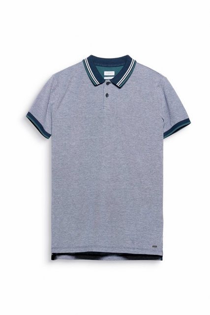 Esprit Poloshirt blau regular (1-tlg) günstig online kaufen