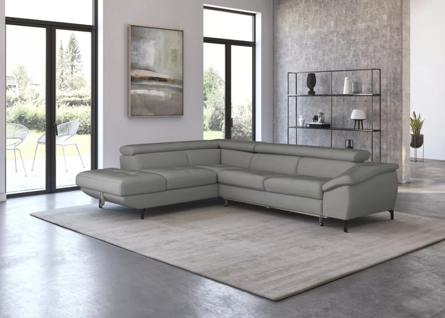 COTTA Ecksofa "Famous L-Form", in modernem Design günstig online kaufen