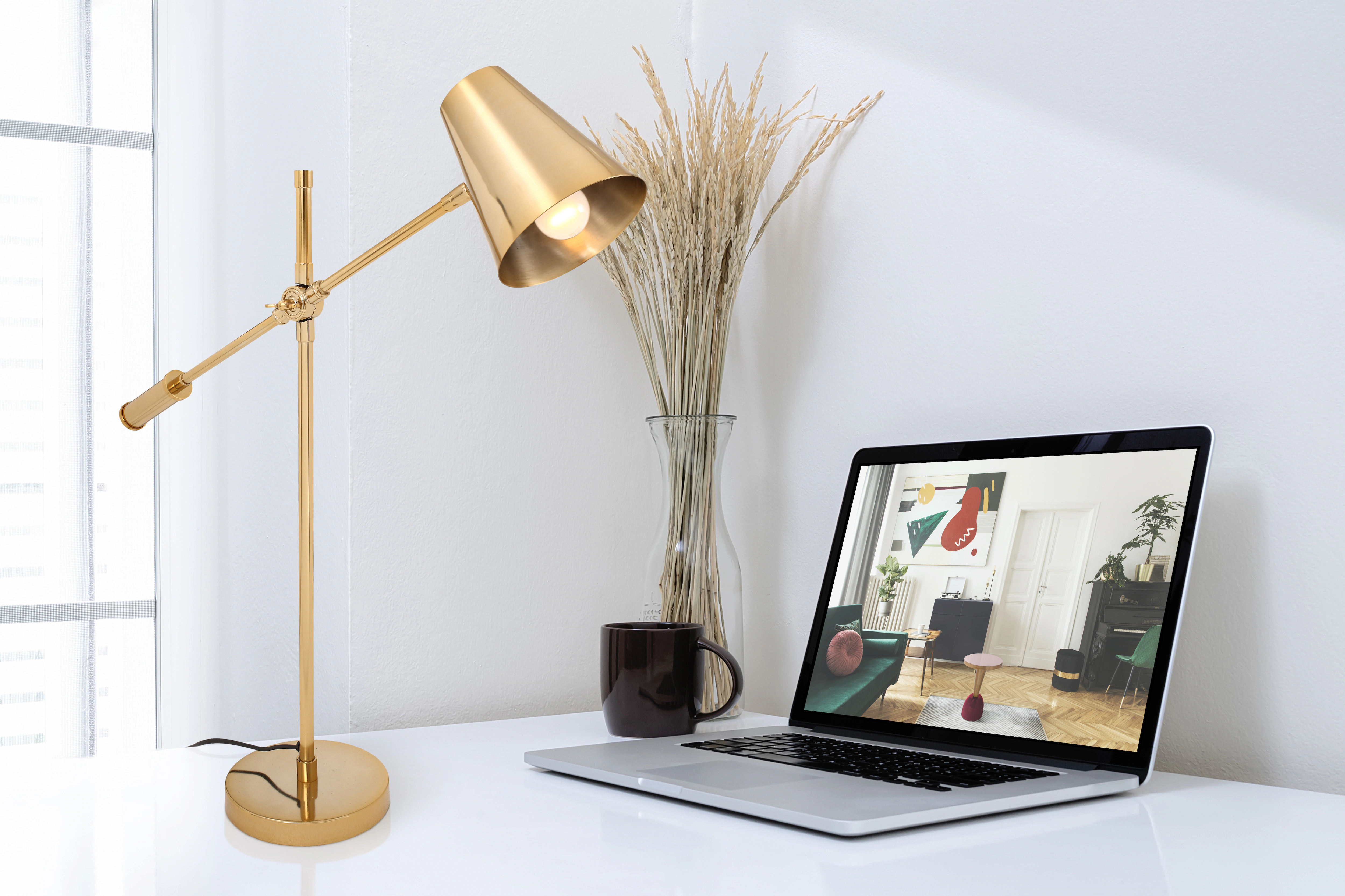 Kayoom Schreibtischlampe »Celeste 525«, für Leuchtmittel 1 x E27   ohne Leu günstig online kaufen