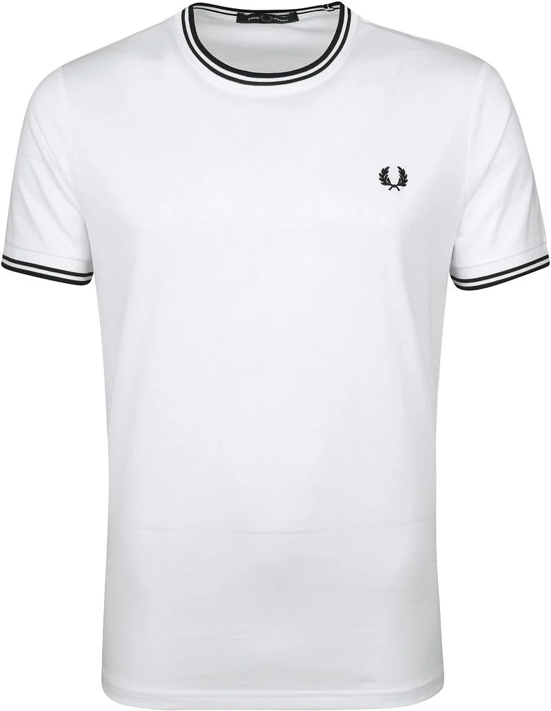 Fred Perry T-shirt Weiß - Größe 3XL günstig online kaufen