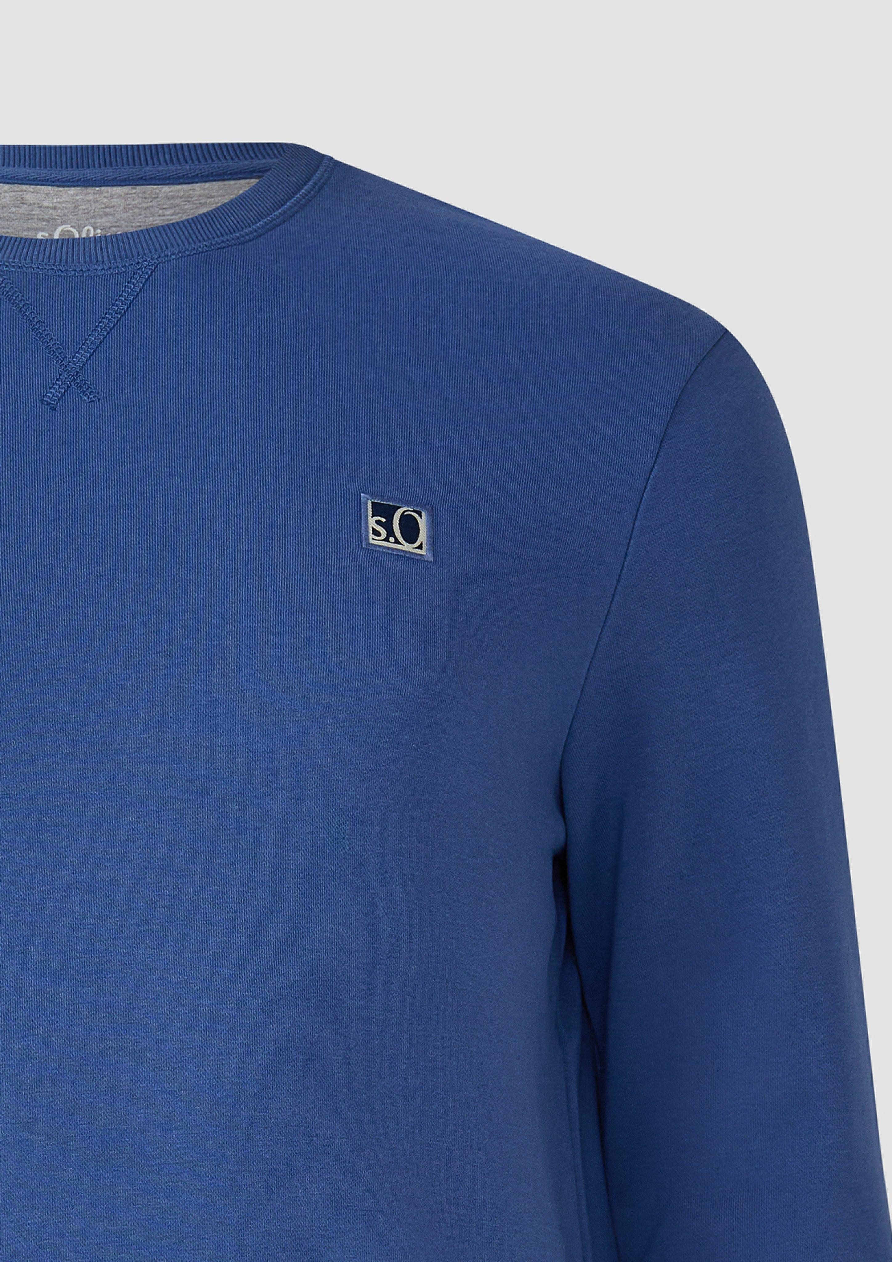 s.Oliver Sweatshirt Sweatshirt aus Baumwollmix mit günstig online kaufen