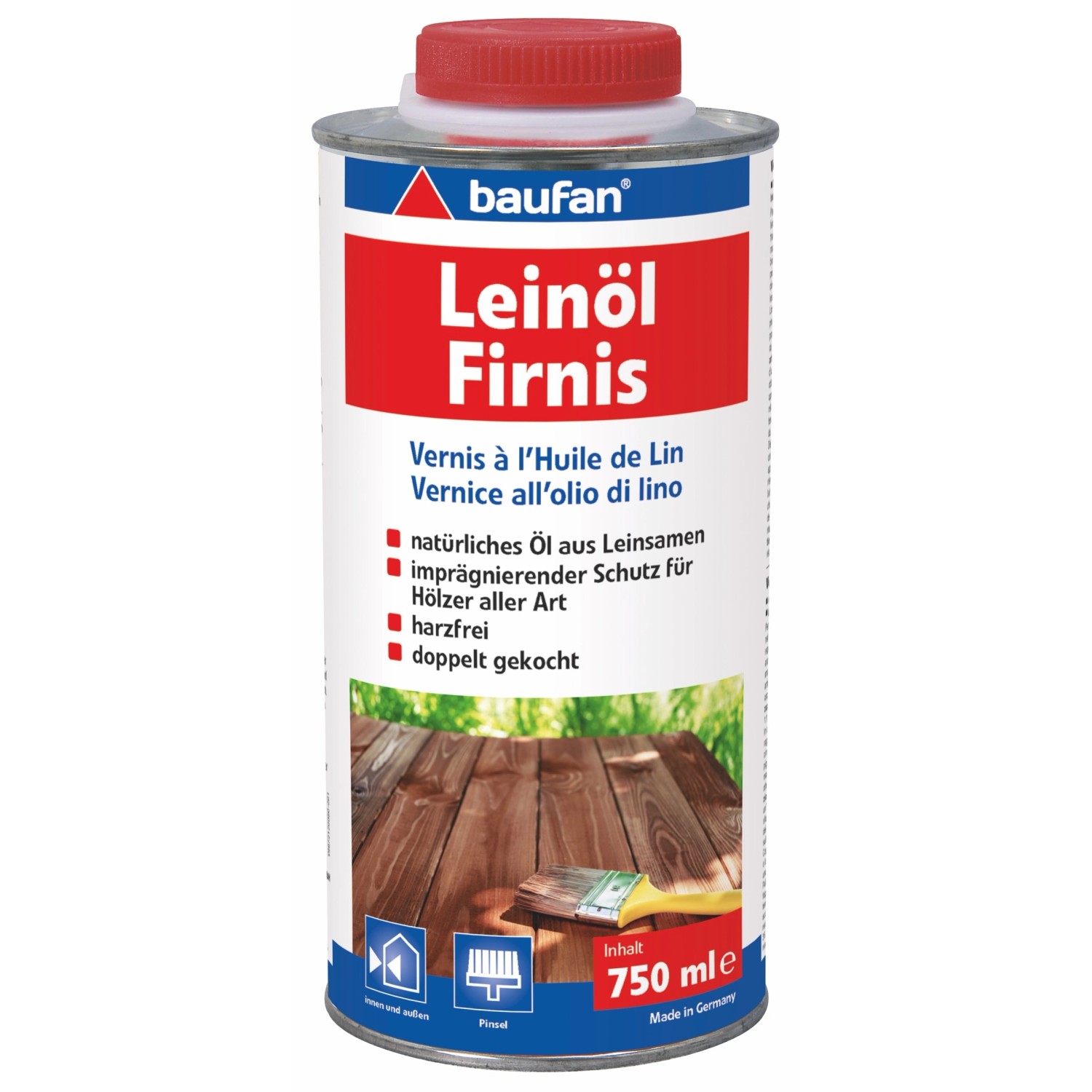 baufan Leinöl-Firnis 750 ml günstig online kaufen