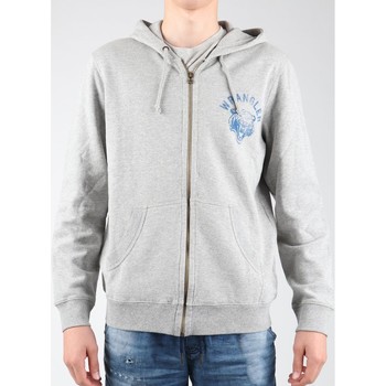 Wrangler  Fleecepullover Kaputzenjacke  Hoodie Zip Sweat W6497JE37 günstig online kaufen