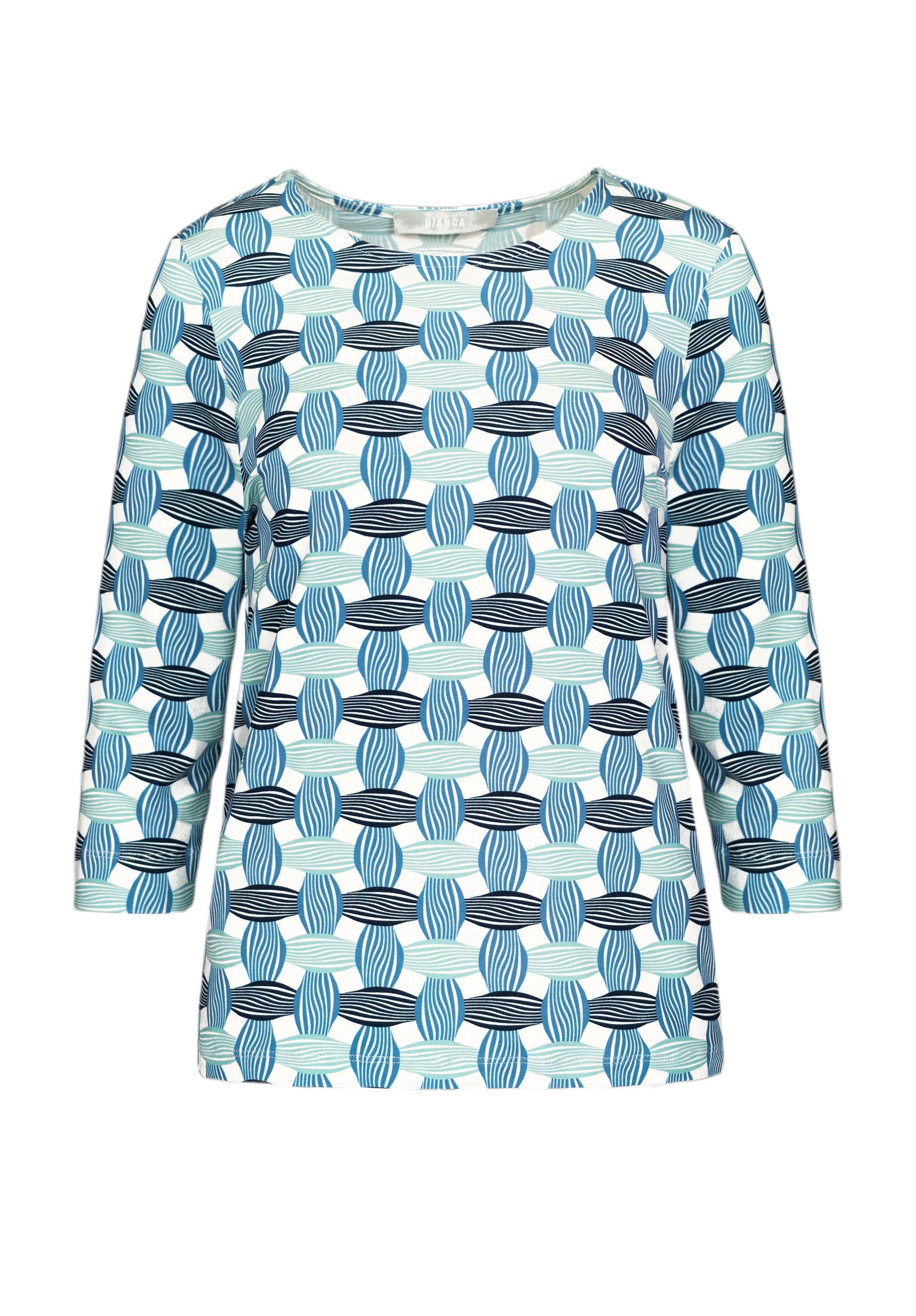 bianca Print-Shirt DINI in modernem graphischen günstig online kaufen