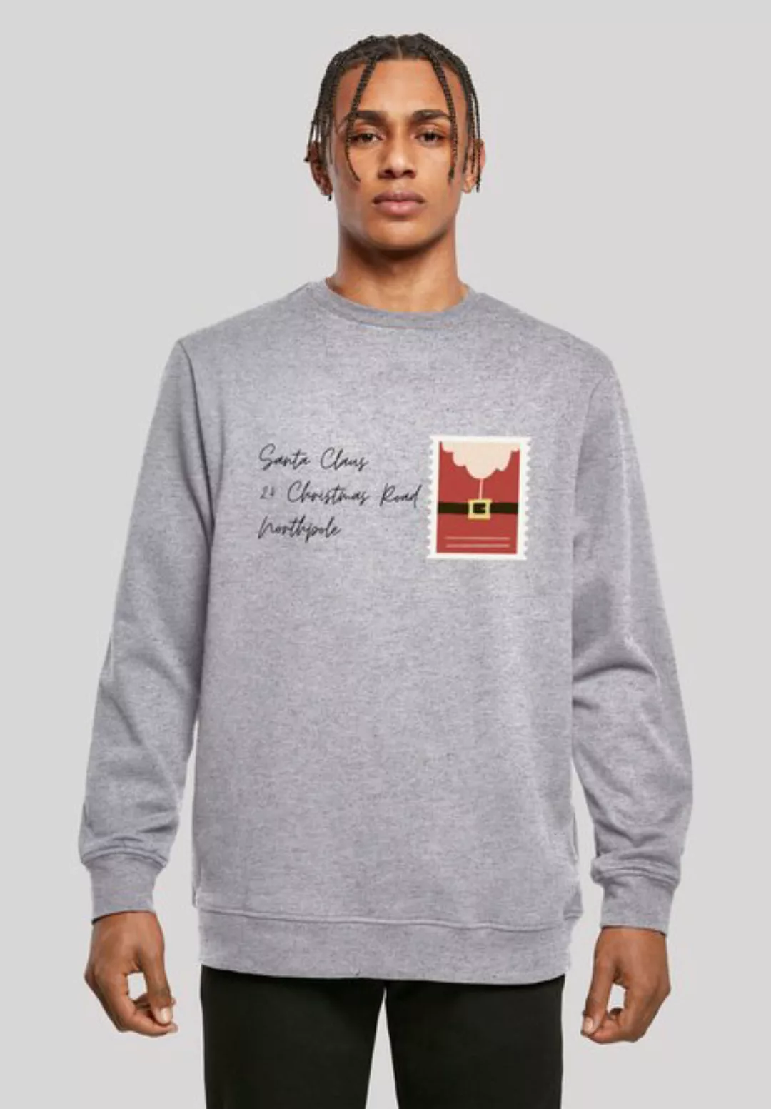 F4NT4STIC Kapuzenpullover Santa Letter Weihnachten Print günstig online kaufen