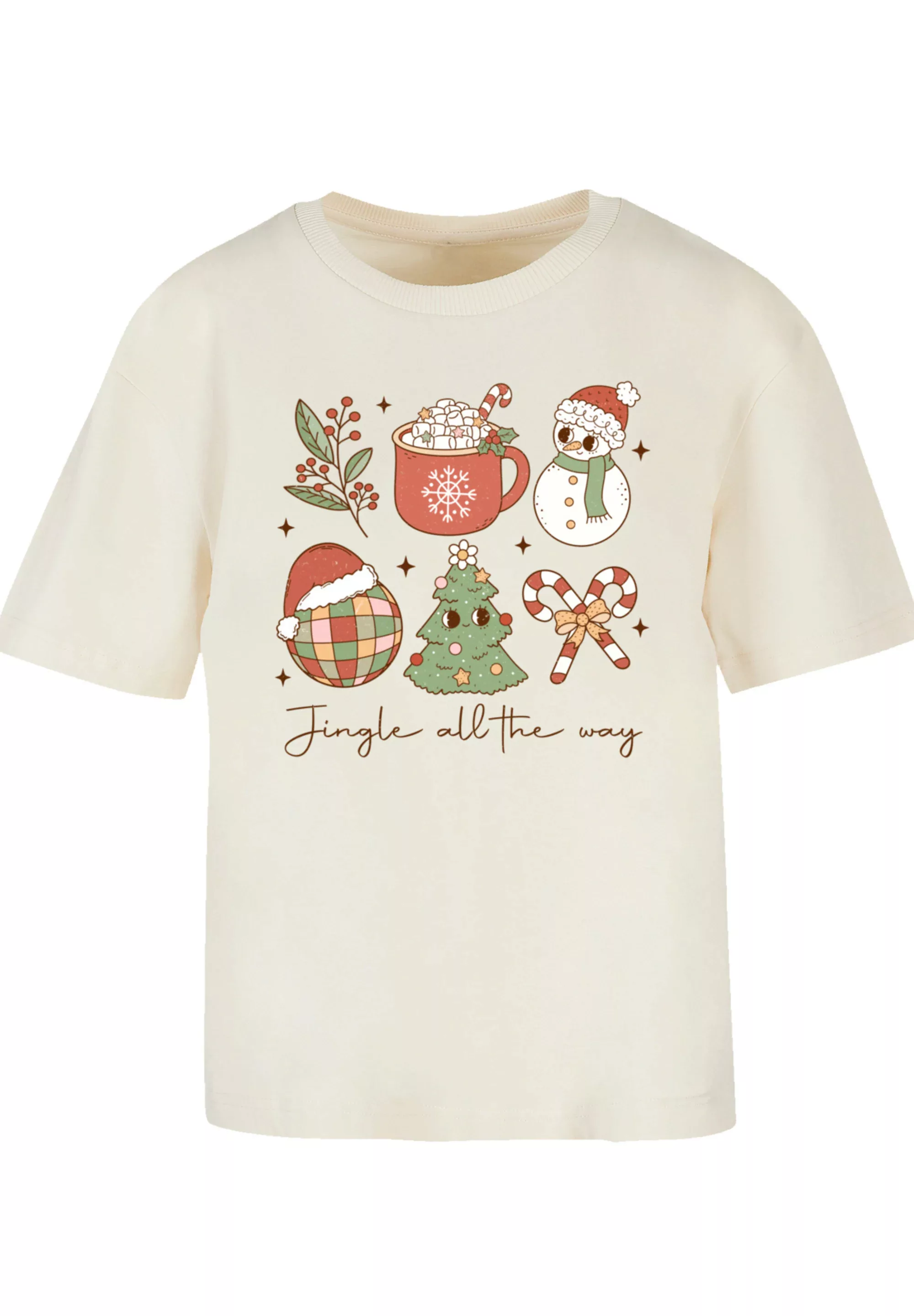 F4NT4STIC T-Shirt Jingle All The Way Weihnachten Groove Premium Qualität, W günstig online kaufen