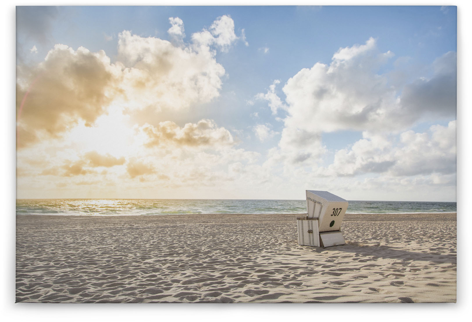 A.S. Création Leinwandbild "Beach Chair", Kunst-Gemälde-Kinder, (1 St.), St günstig online kaufen