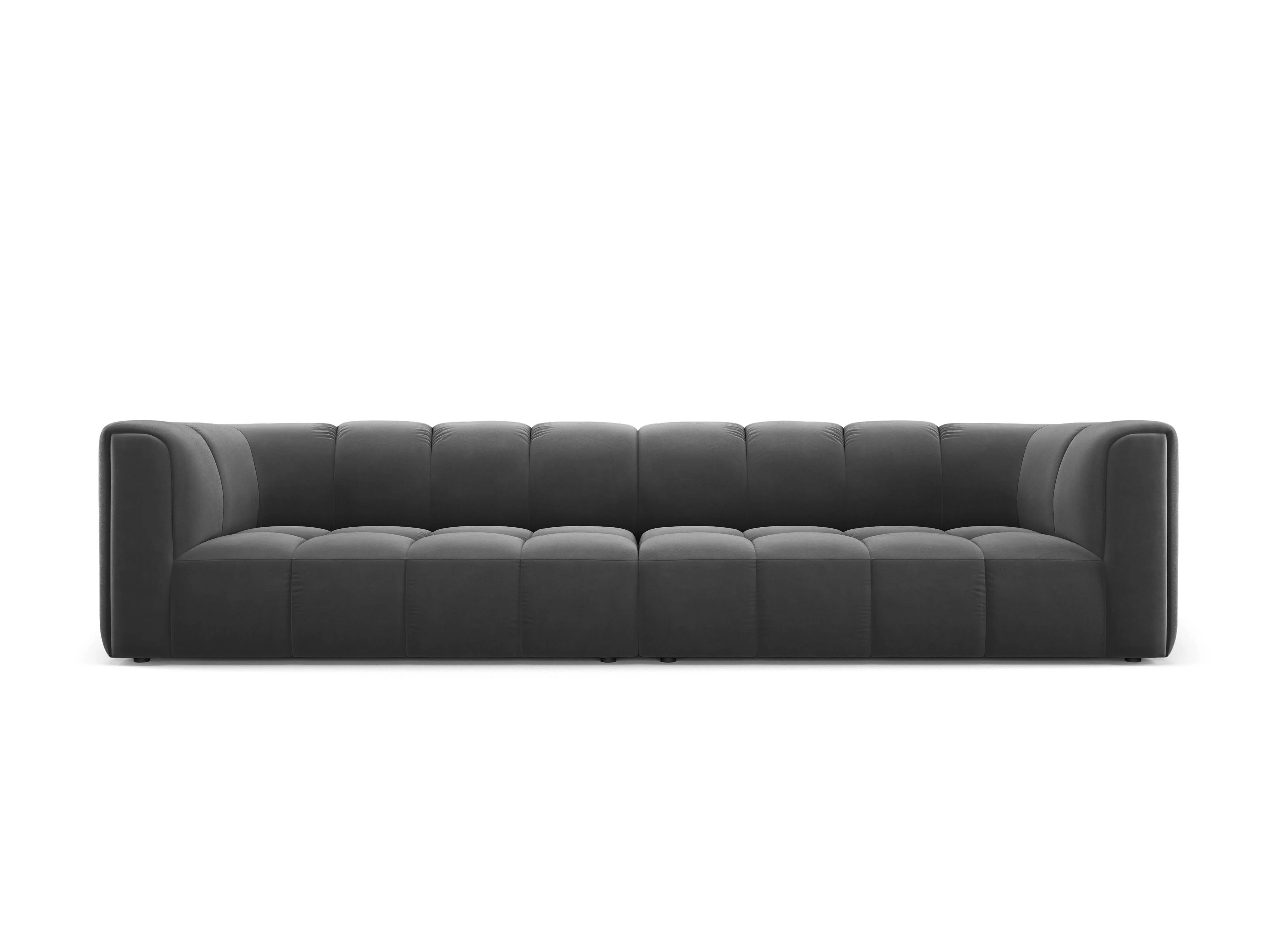 Milo Casa | 4-Sitzer-Sofa Francesca Samt günstig online kaufen