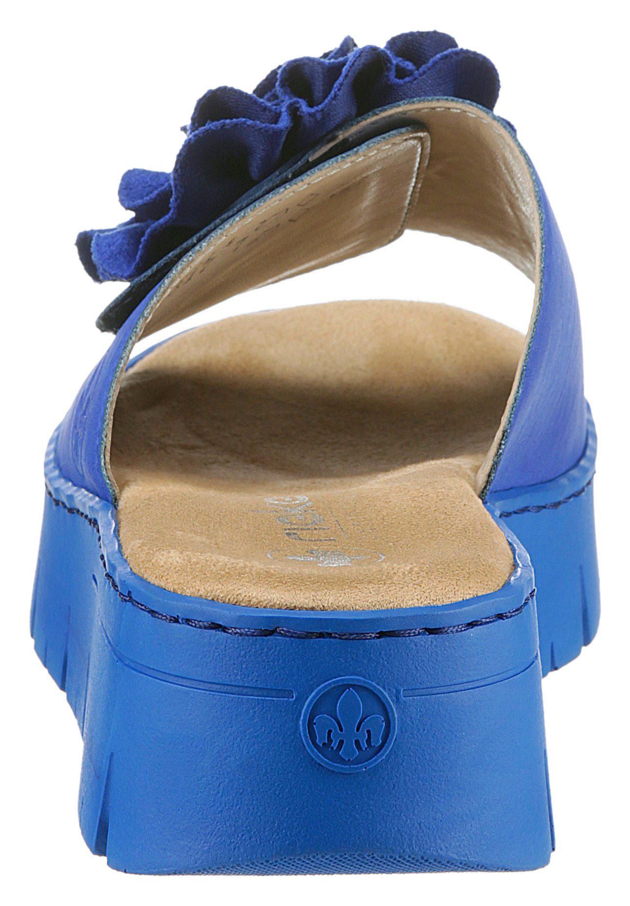 Rieker Pantolette, Plateau, Sommerschuh, Schlappen mit günstig online kaufen