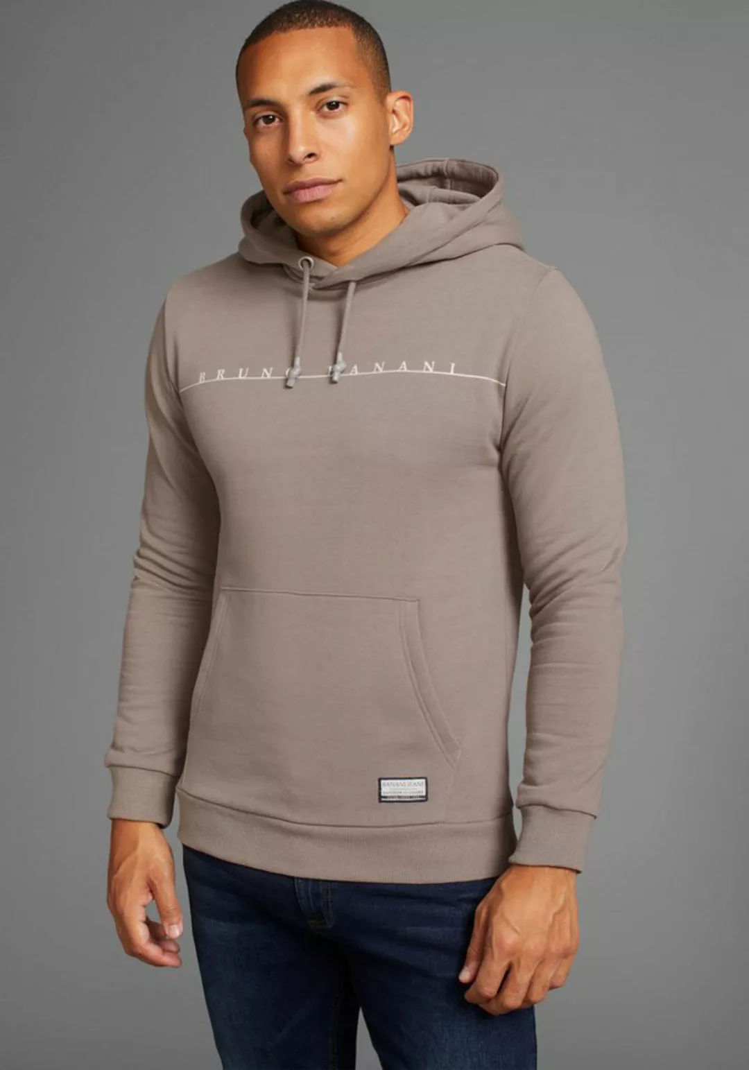 Bruno Banani Kapuzensweatshirt mit modernem Logodruck - NEUE KOLLEKTION günstig online kaufen