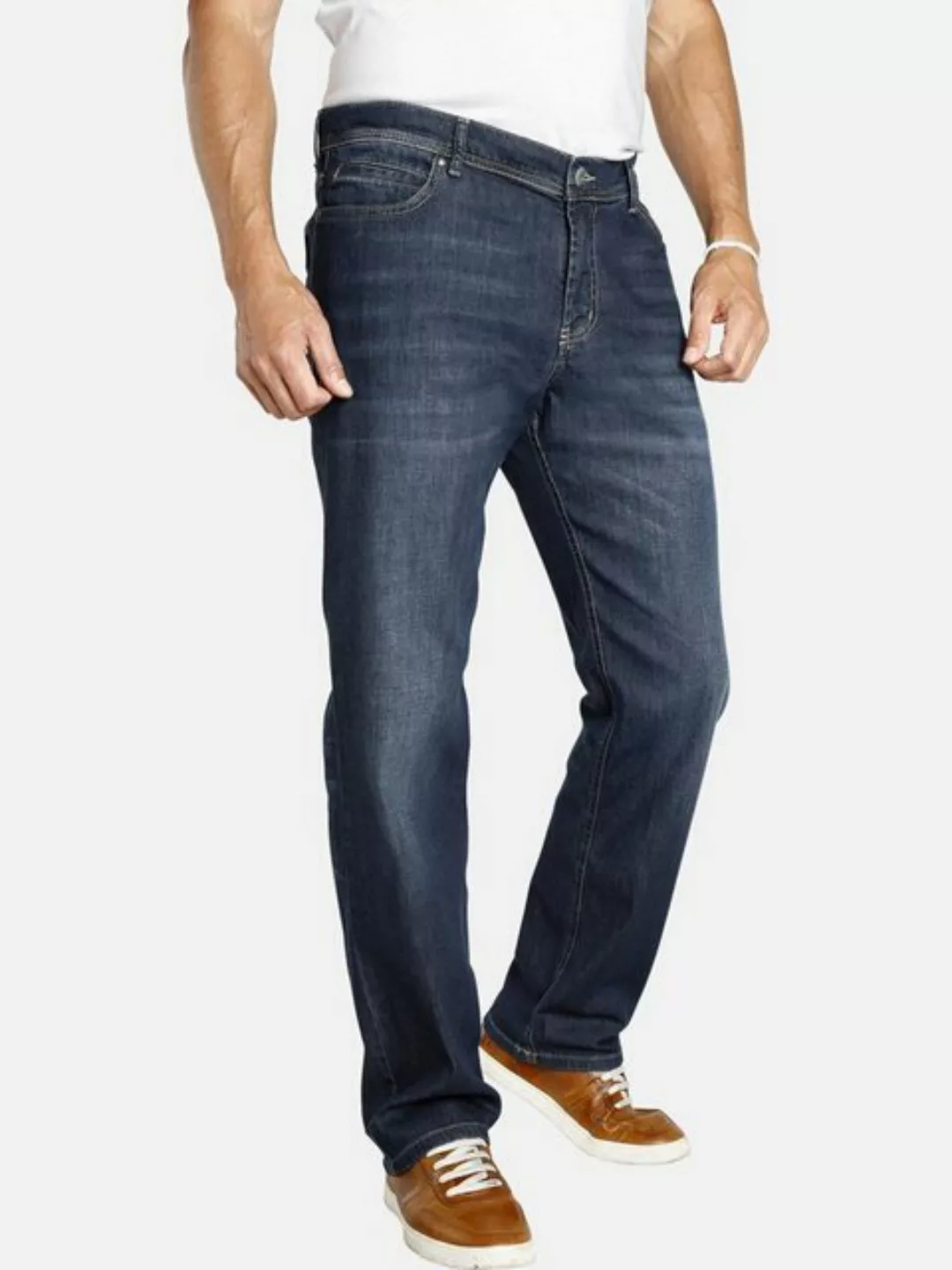 Jan Vanderstorm 5-Pocket-Jeans WICKI aus bequemen Baumwoll-Mix günstig online kaufen